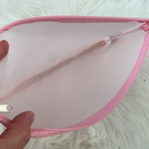 Eva Flat Fastener Case with Zipper/Flat Storage Pouch/Zipper Case. Pink - Picture 5 of 6